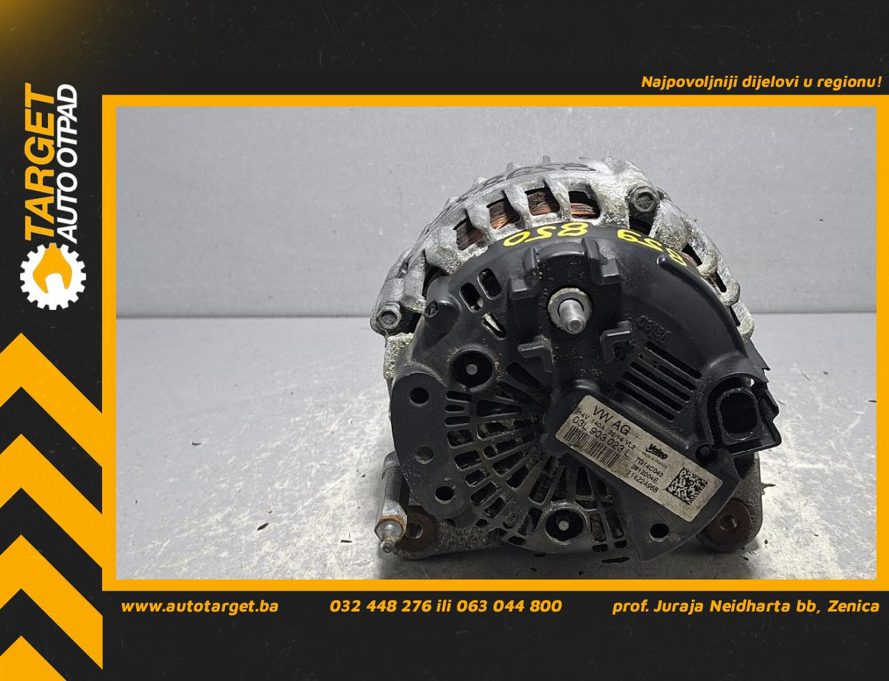 DIJELOVI ALTERNATOR VW SPORTSVAN 14- 1.6 03L903023L