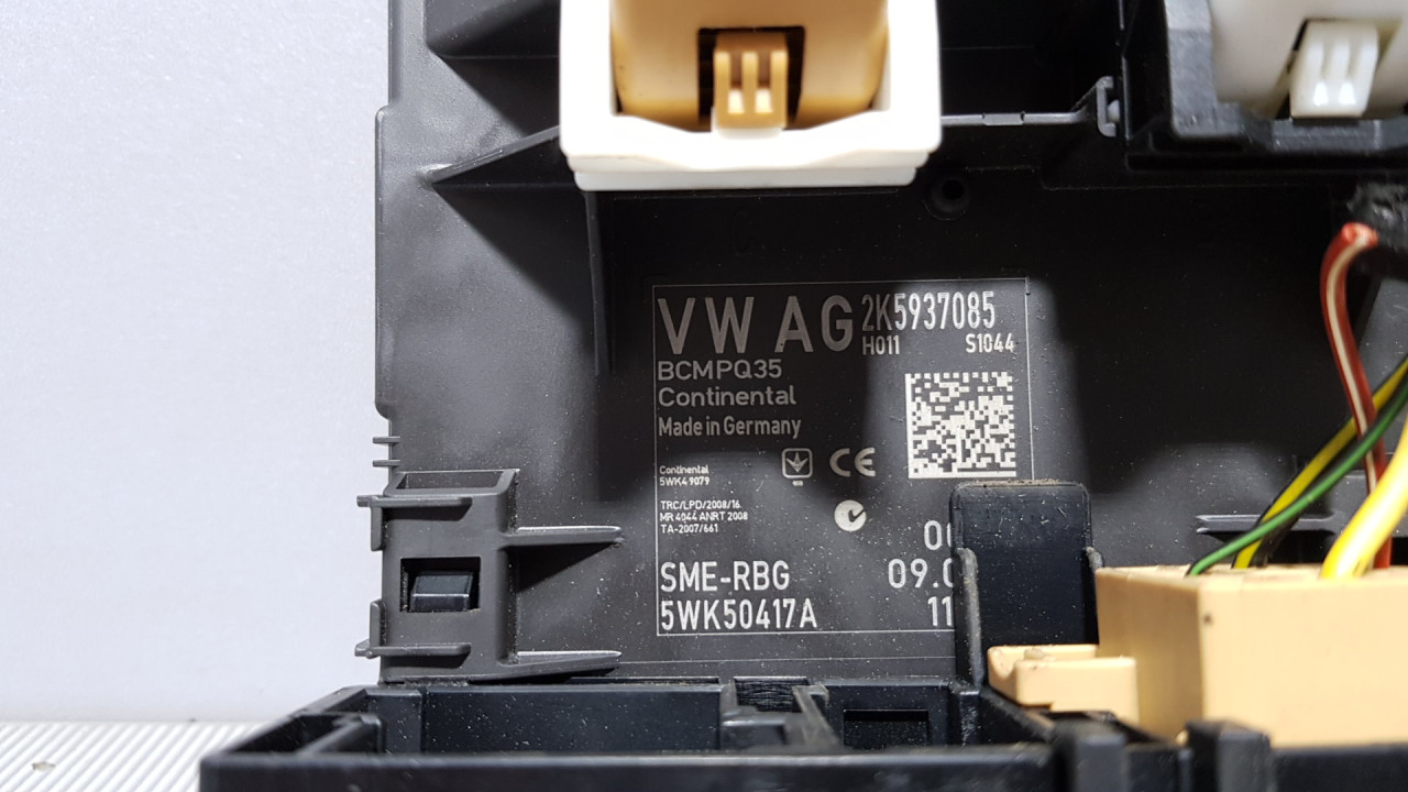 BCM ELEKTRONIKA VW CADDY > 10-15 2K5937085