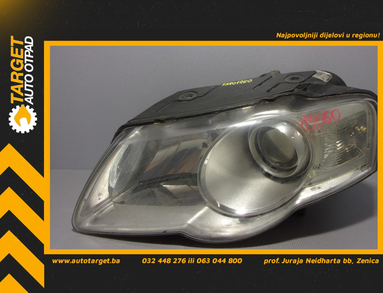 DIJELOVI FAR VW PASSAT B6 > 05-10 3C0941005M