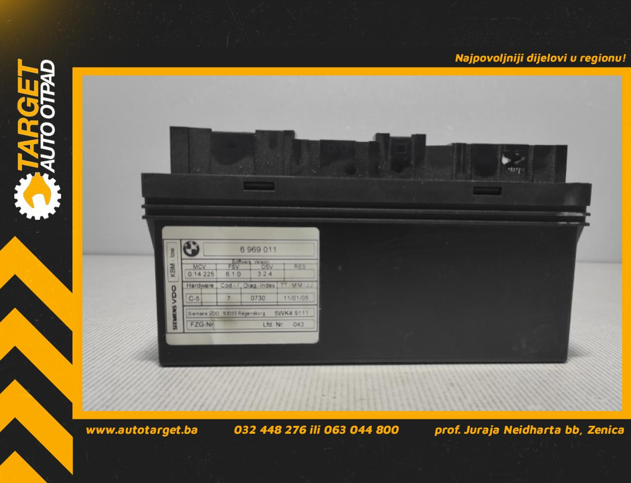 BCM ELEKTRONIKA BMW SERIJA 5 (E60/E61) > 03-07 6969011