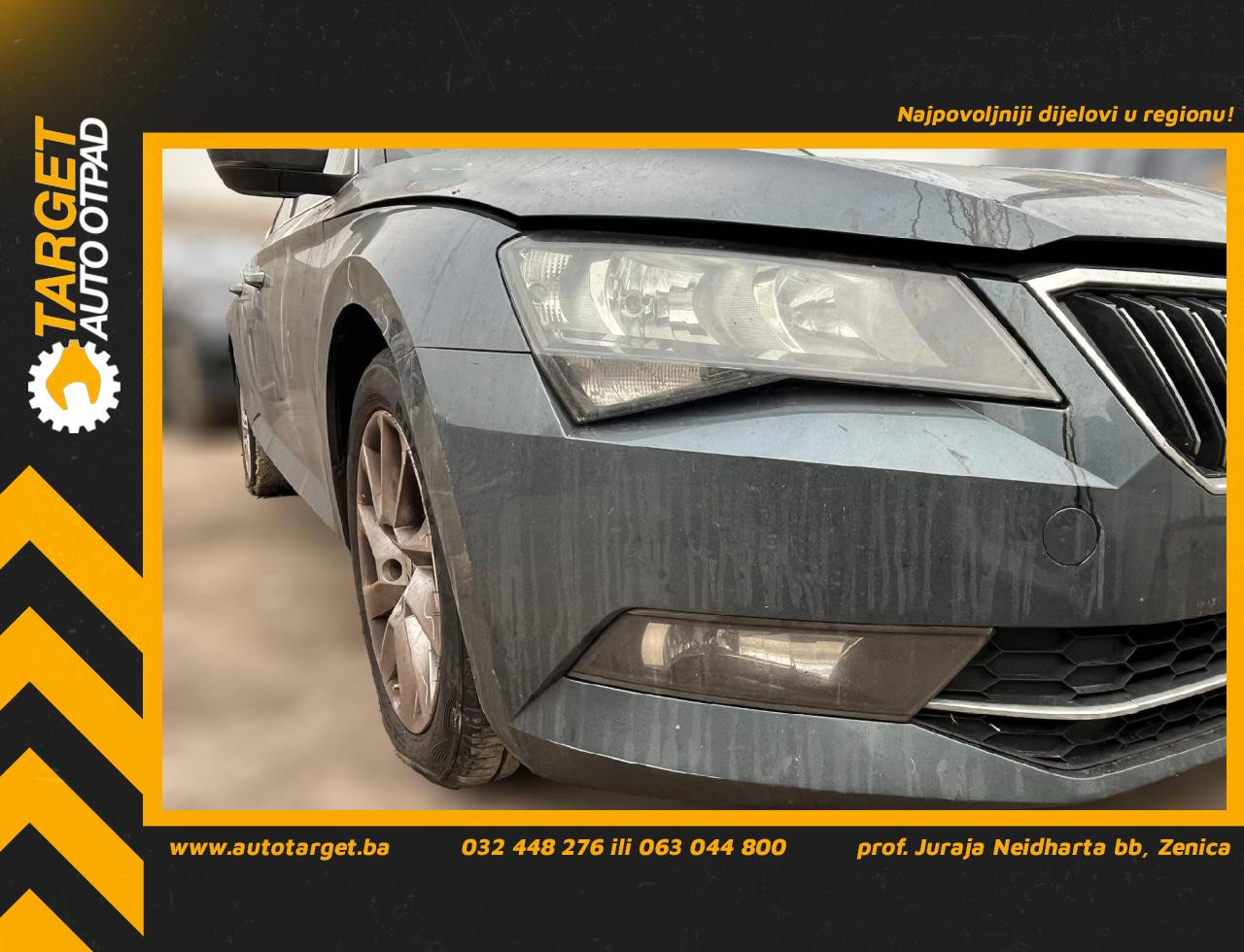 DIJELOVI BRANIK SKODA SUPERB > 15-19 2.0
