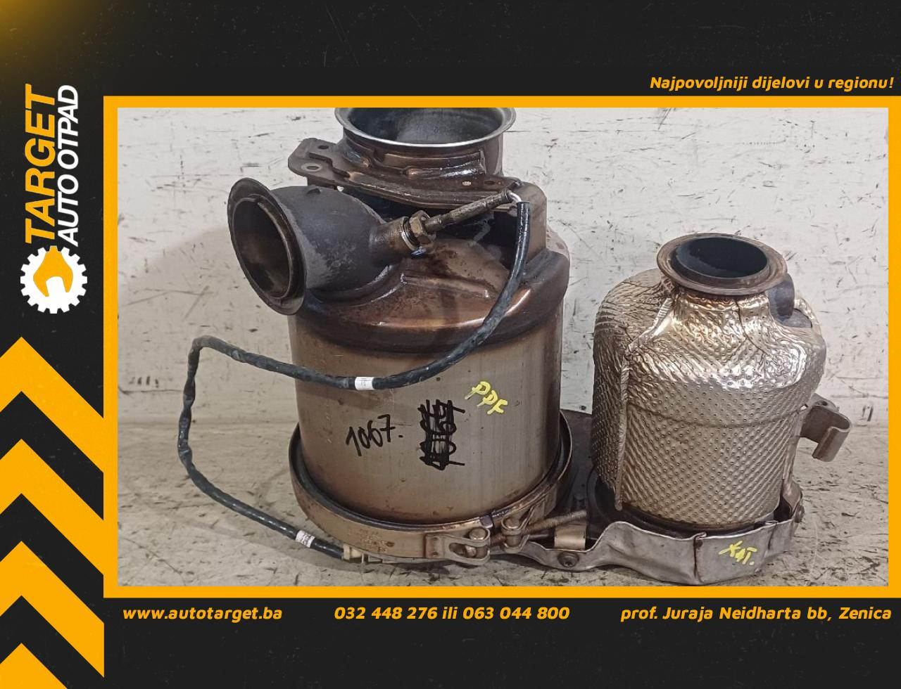 DIJELOVI DPF FILTER VW GOLF 7 SW > 13- 04L131723M