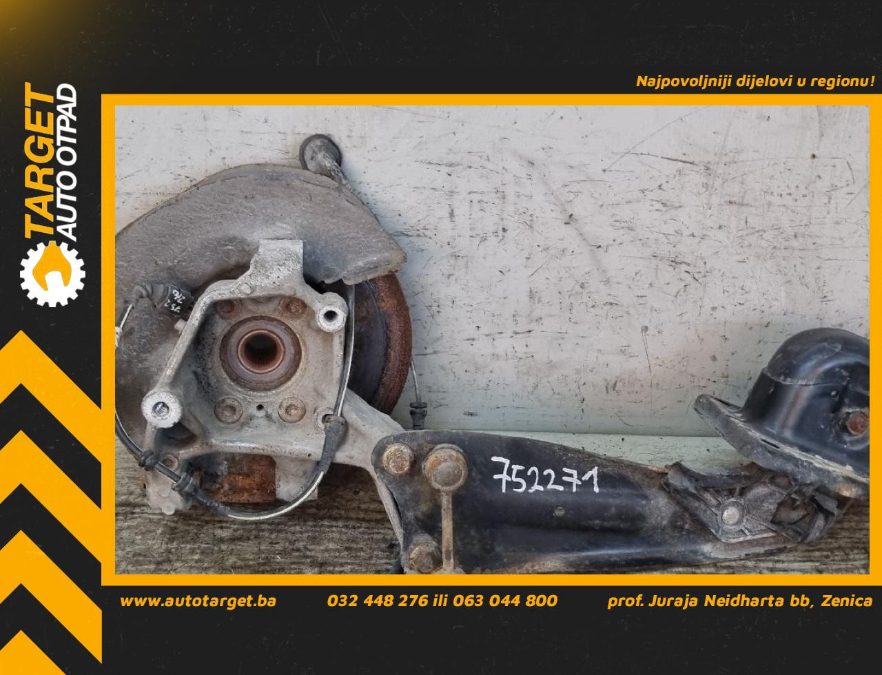 DIJELOVI GLAVCINA VW GOLF 6 > 08-12 1K0505435AD