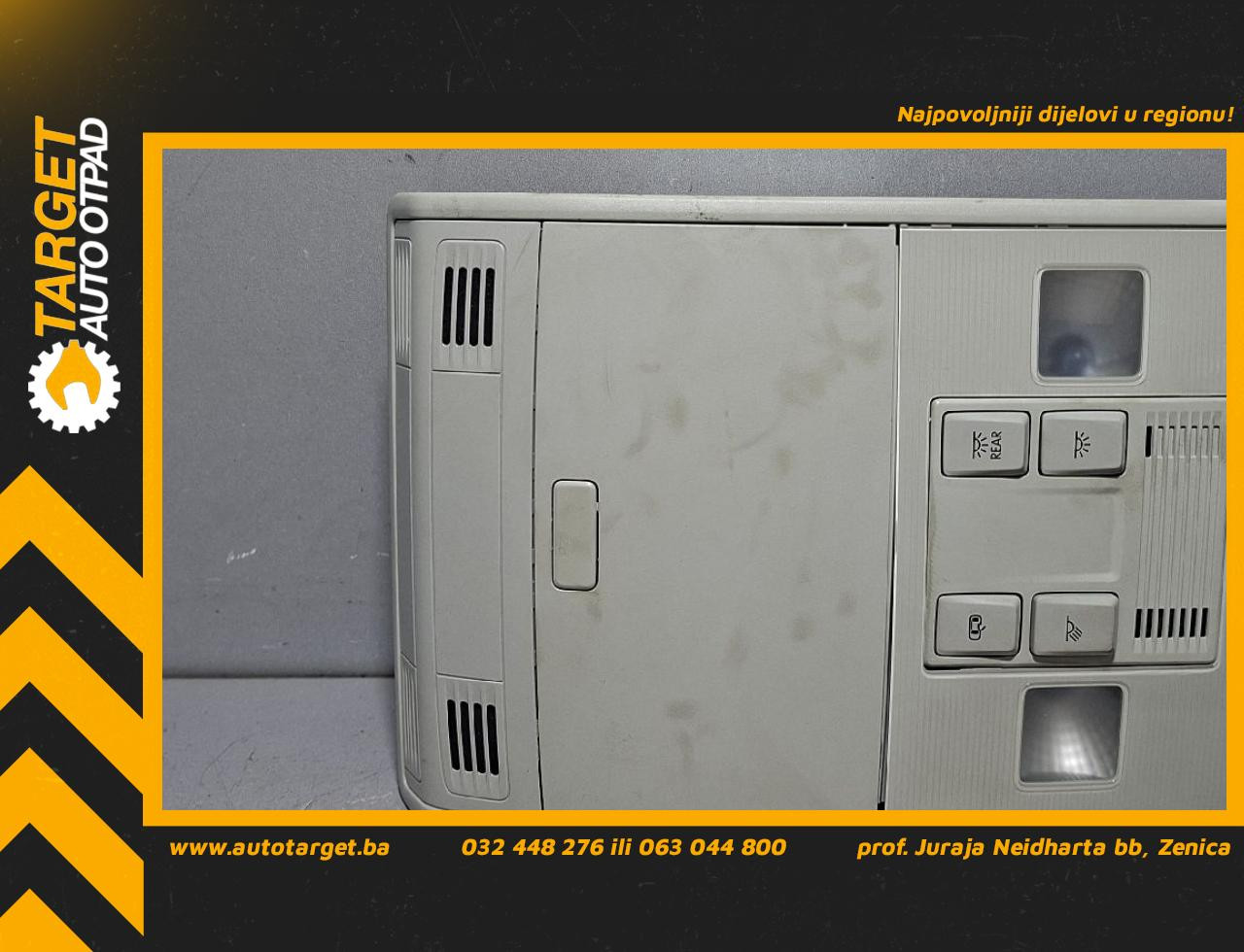DIJELOVI RASVJETA U KABINI SKODA SUPERB > 15-19 1.6 3V0868837B
