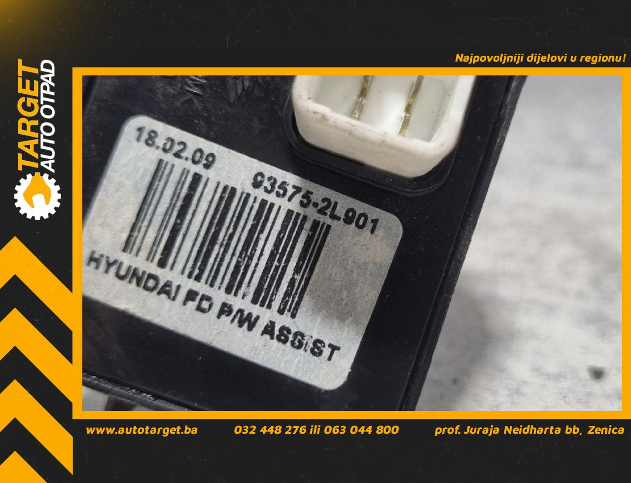 DIJELOVI PREKIDACI PROZORA HYUNDAI I30 > 10-12 1.6 935752L901