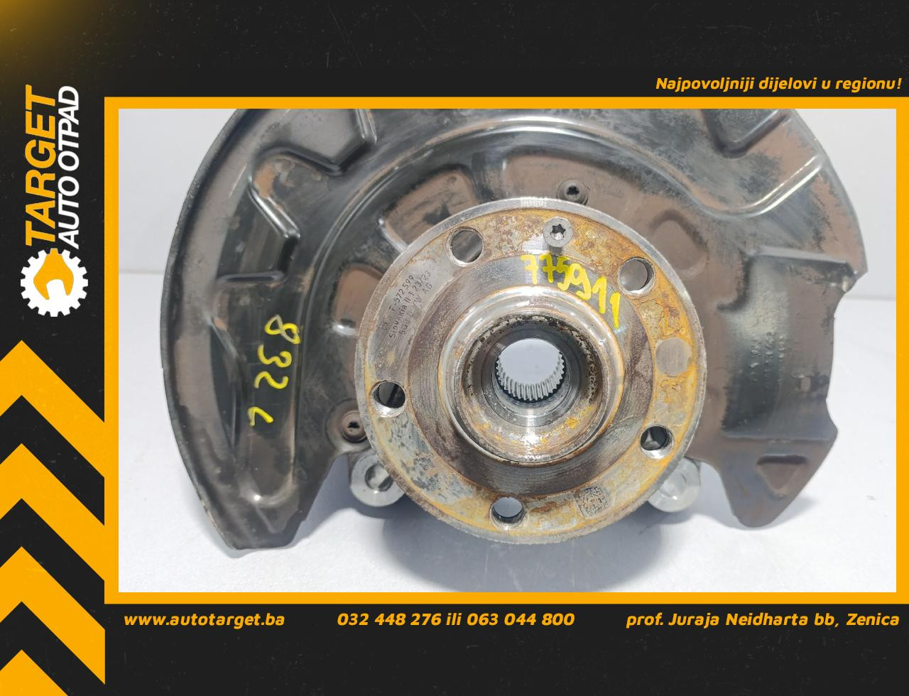 DIJELOVI LEZAJ TOCKA VW GOLF 8 > 19- 2.0 F572599