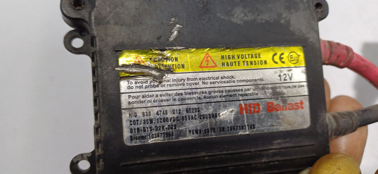 BALAST FARA OPEL VECTRA C > 05-08 9334748012