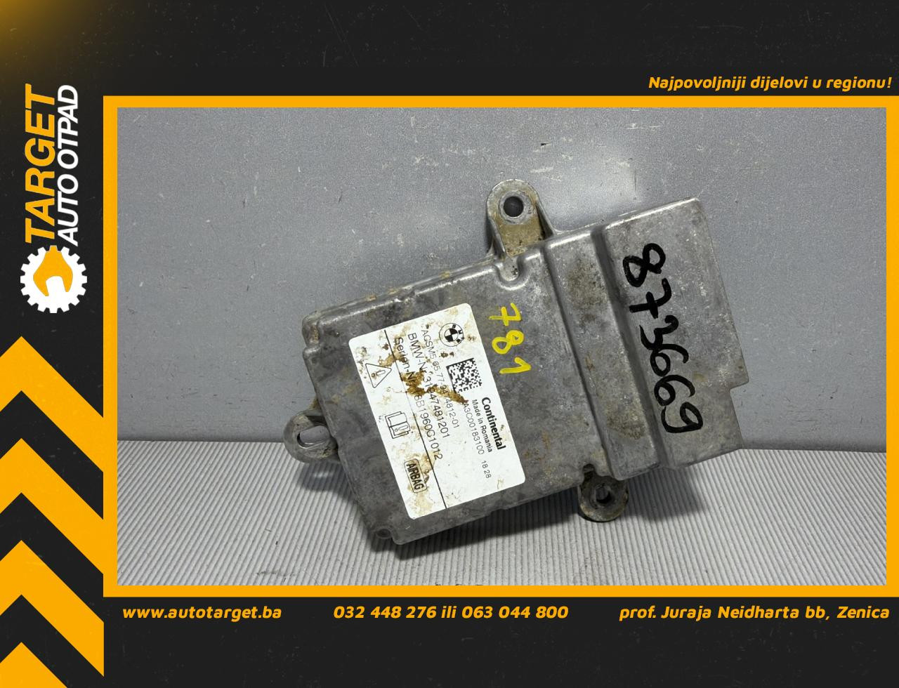ELEKTRONIKA AIRBAGA BMW SERIJA 7 (G11/G12) > 15-19 31947481201