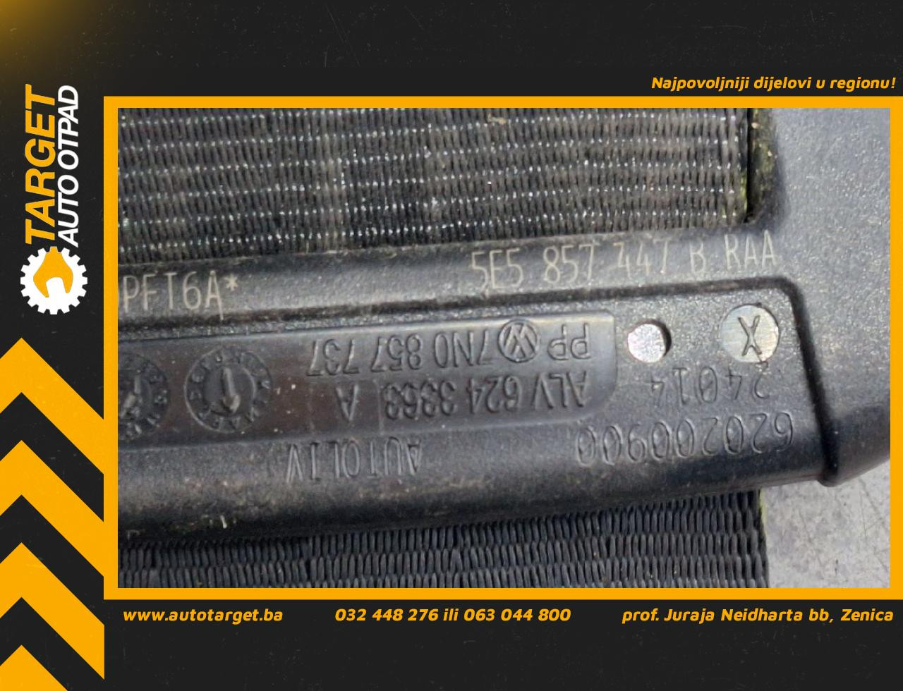 DIJELOVI POJAS SKODA OCTAVIA > 13-16 2.0 5E5857447B