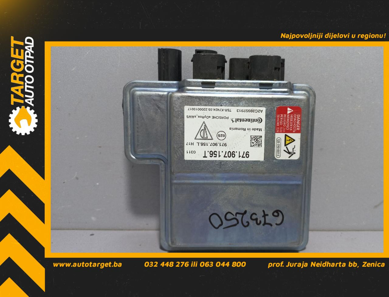 ELEKTRONIKA MODUL PORSCHE PANAMERA > 16- 971907156L