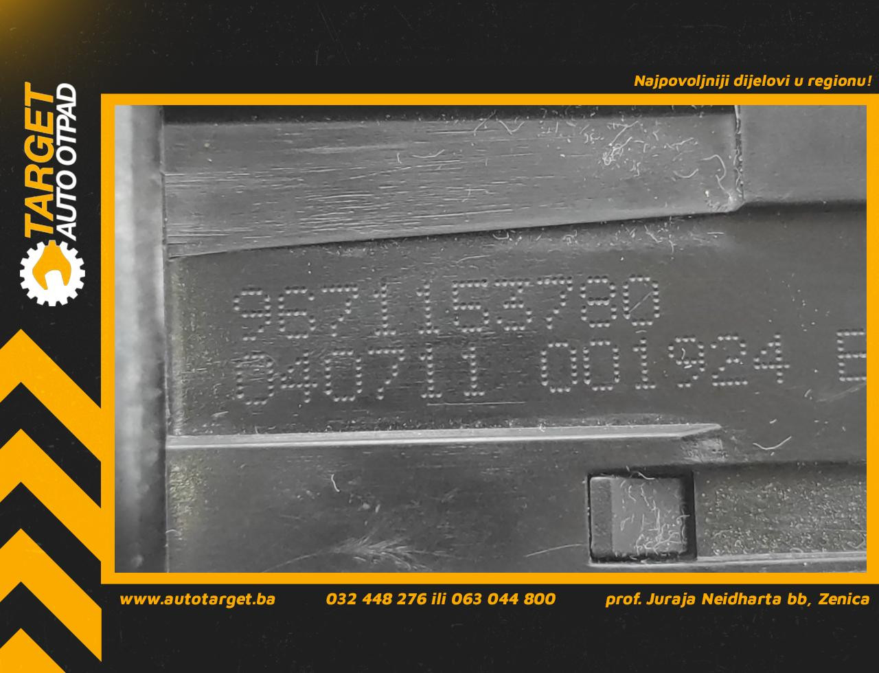 DIJELOVI BRAVA GEPEKA PEUGEOT 207 > 06-09 9671153780