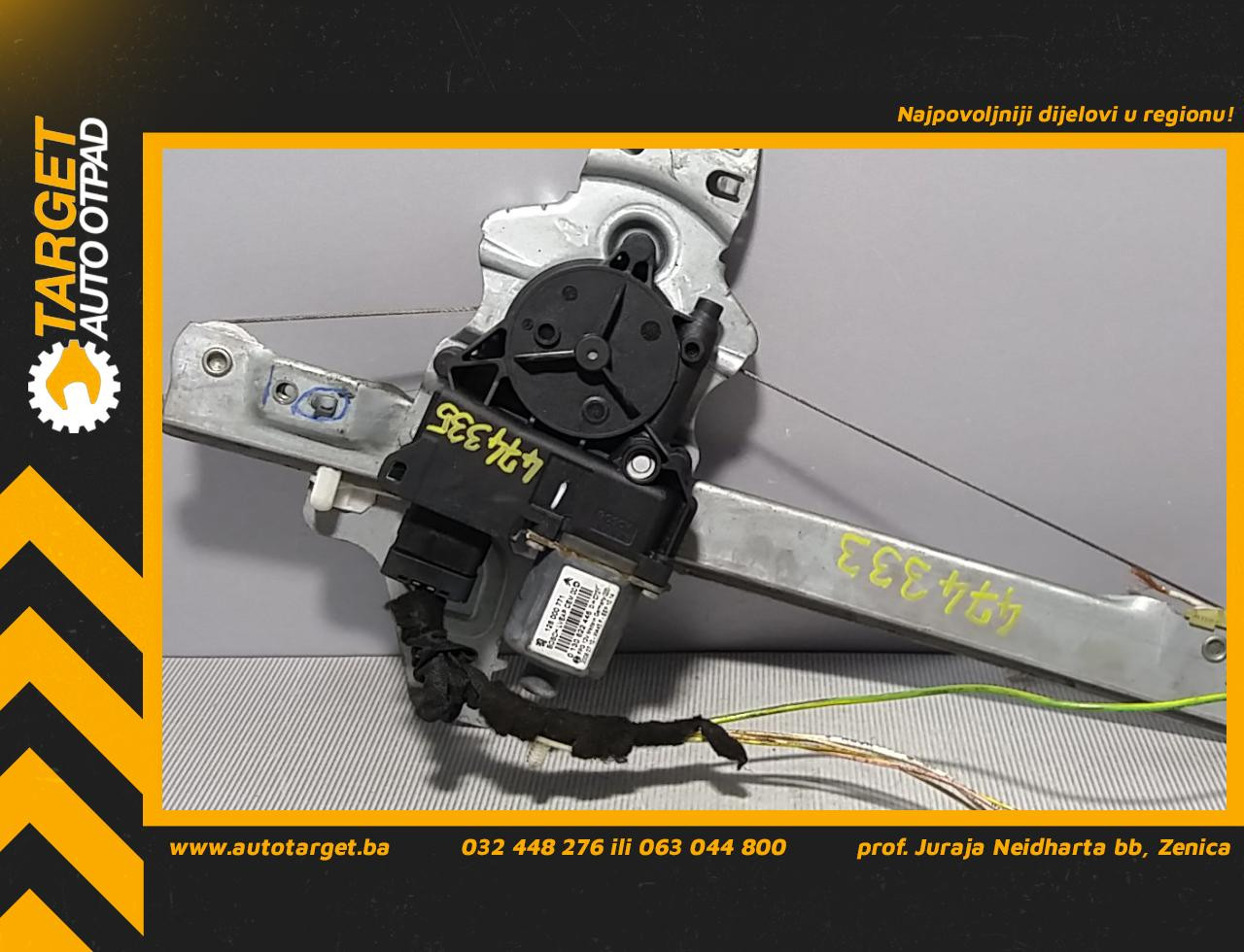 ELEKTRO PODIZAC STAKLA CITROEN C5 > 08-10 9657284680