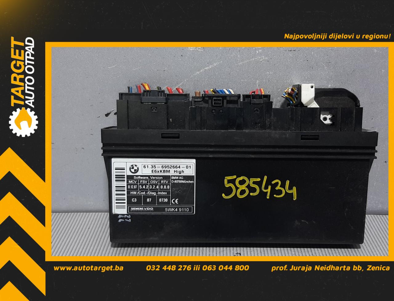 KOMFORT ELEKTRONIKA BMW SERIJA 5 (E60/E61) > 03-07 6135