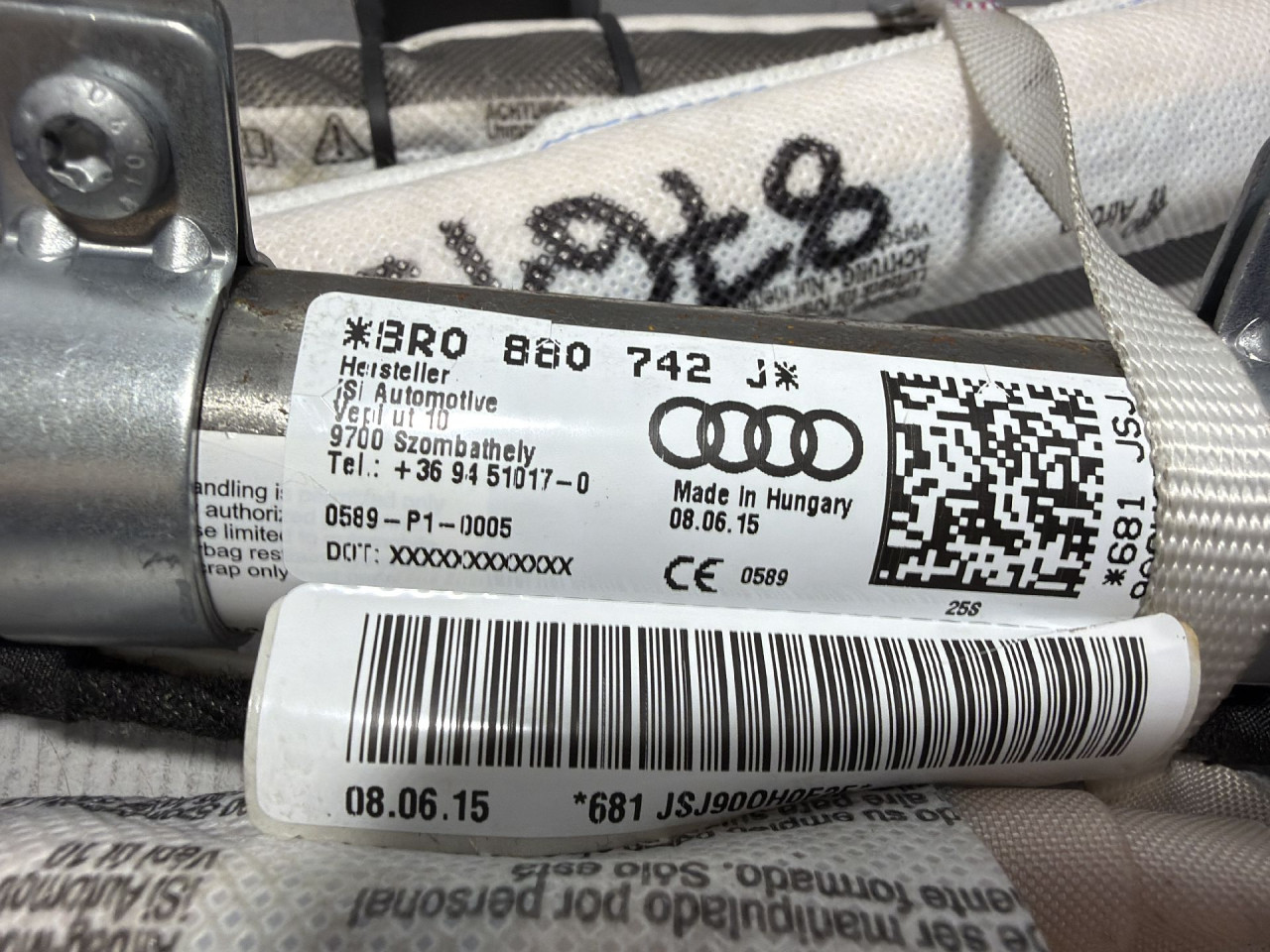 DIJELOVI KROVNI AIRBAG AUDI Q5 > 12-16 2.0 8R0880742J