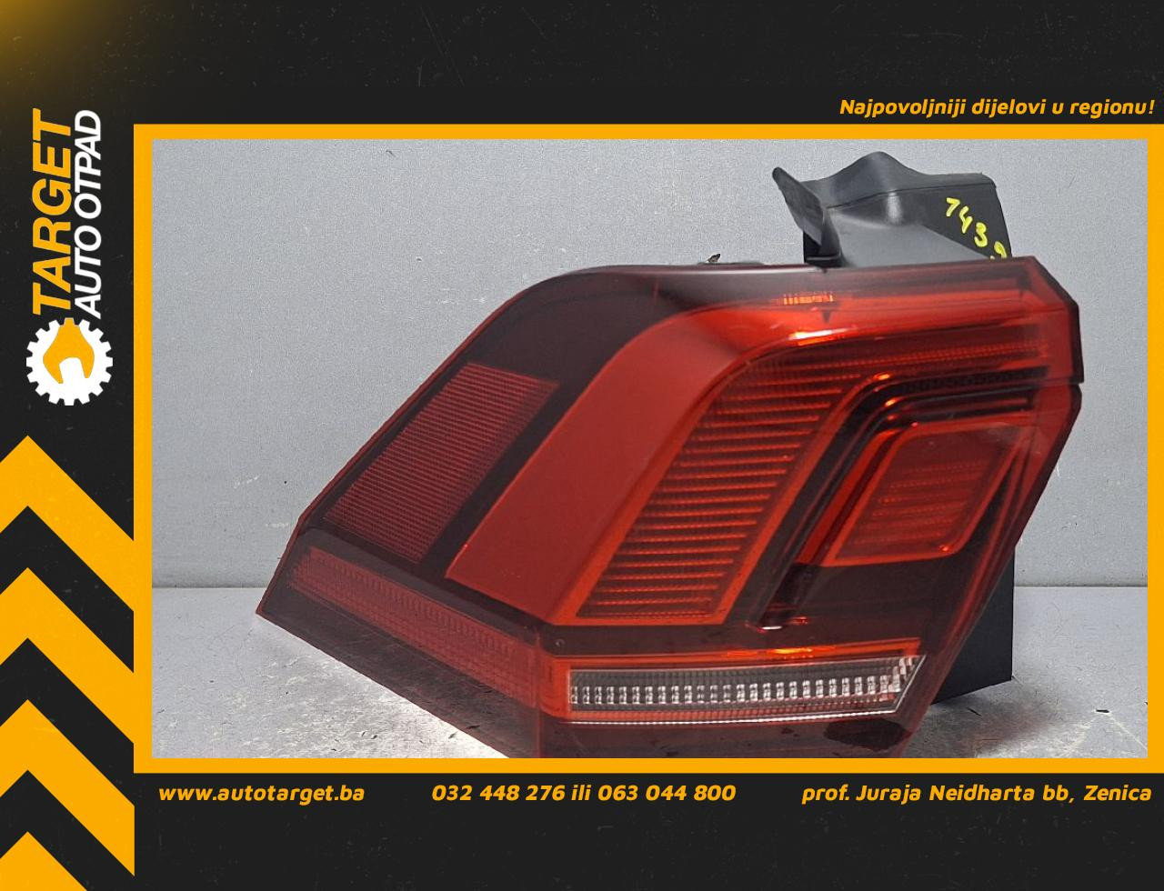 DIJELOVI STOP SVJETLO VW TIGUAN > 16-20 2.0 5NA945095B