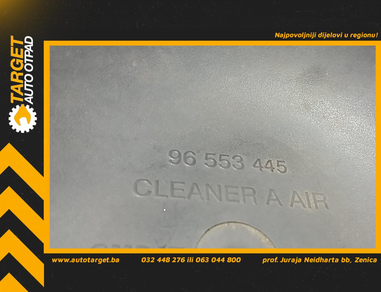 KUCISTE FILTERA ZRAKA CHEVROLET/DAEWOO LACETTI > 04-10 96553445