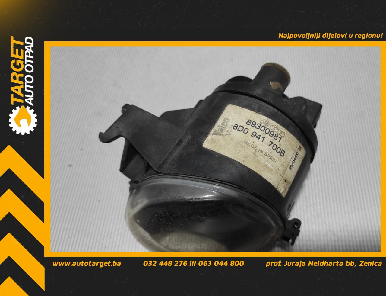 DIJELOVI MAGLENKA AUDI A4 > 99-00 8D0941700B