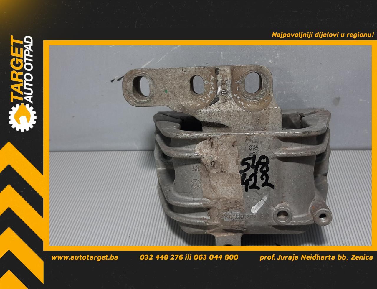 DIJELOVI NOSAC MOTORA VW CADDY > 03-10 1K0199262BA