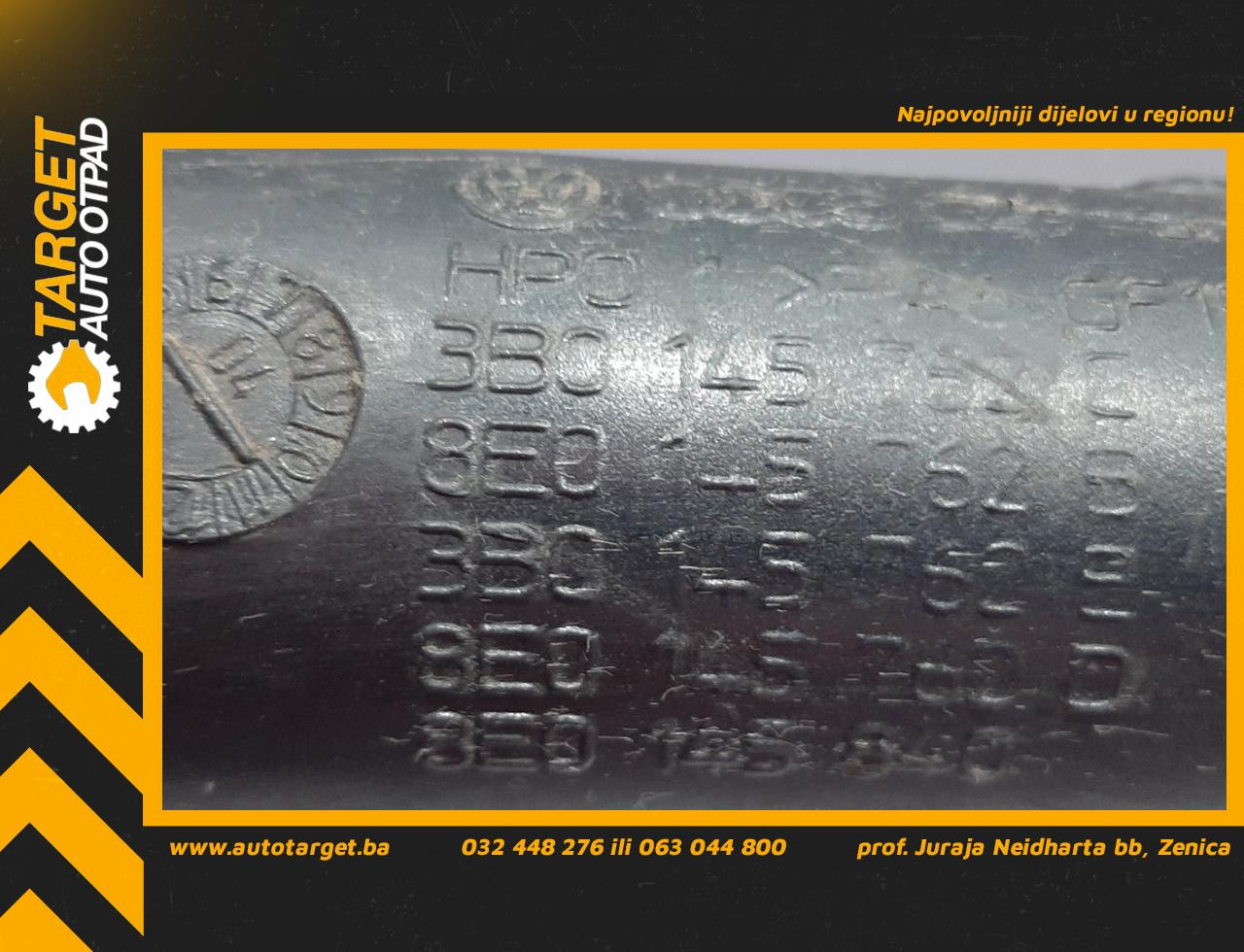 DIJELOVI CRIJEVO AUDI A4 (B6) > 00-04 3B0145762C