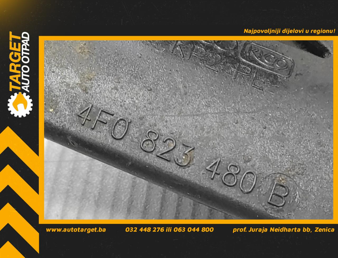 DIJELOVI BRAVA HAUBE AUDI A6 > 04-08 4F0823480B