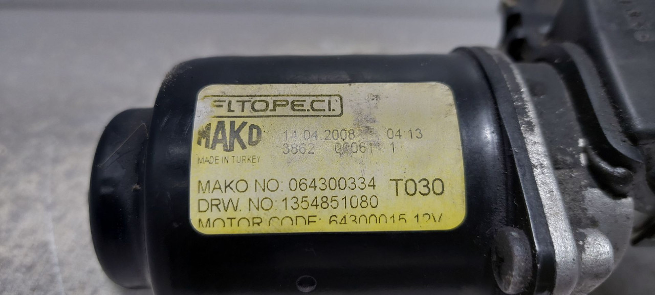 MOTORIC PREDNJEG BRISACA PEUGEOT BIPPER > 07-16 064300334