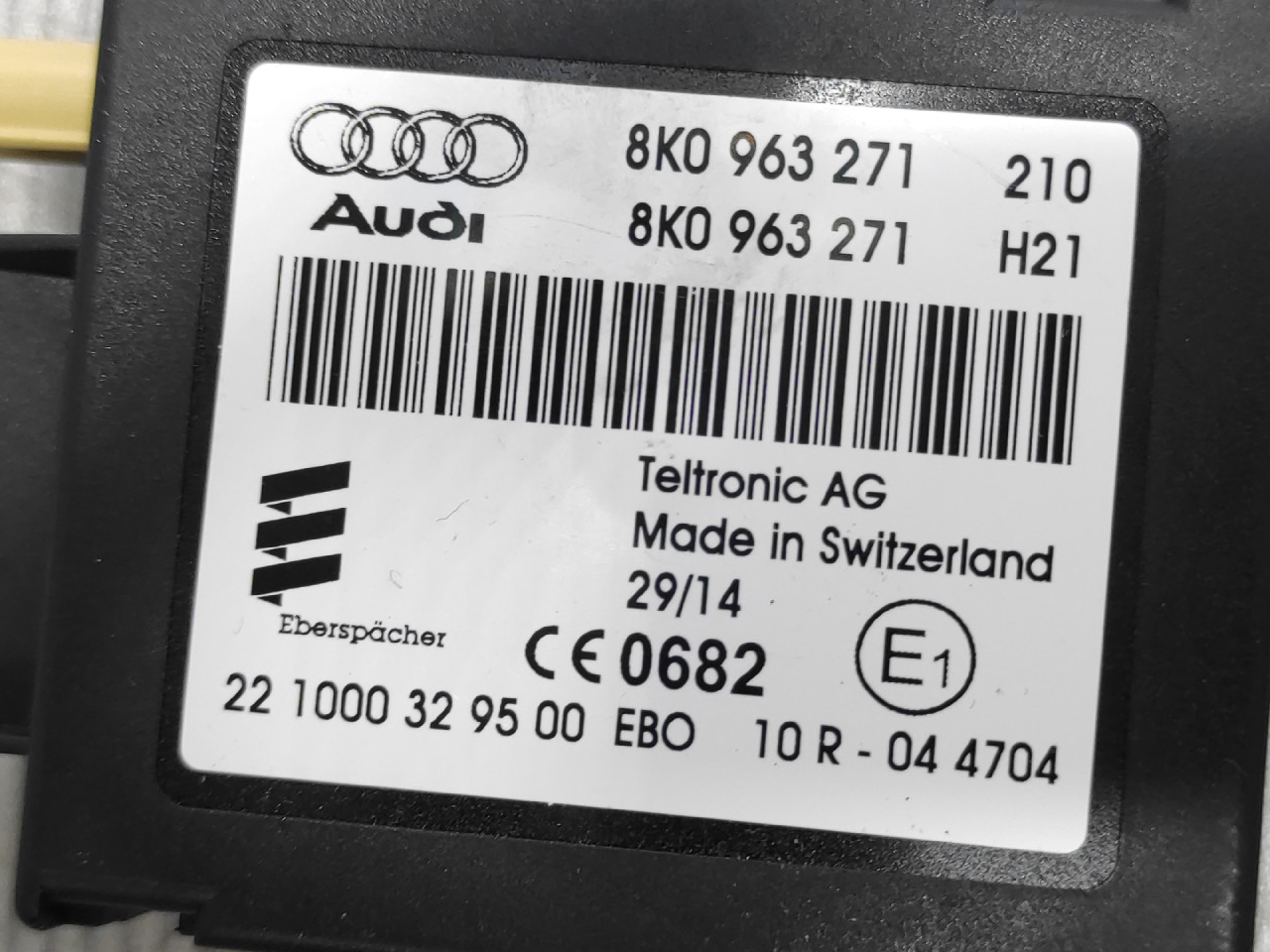 DIJELOVI ELEKTRONIKA MODUL VW TOUAREG > 14-18 3.0 8K0963271