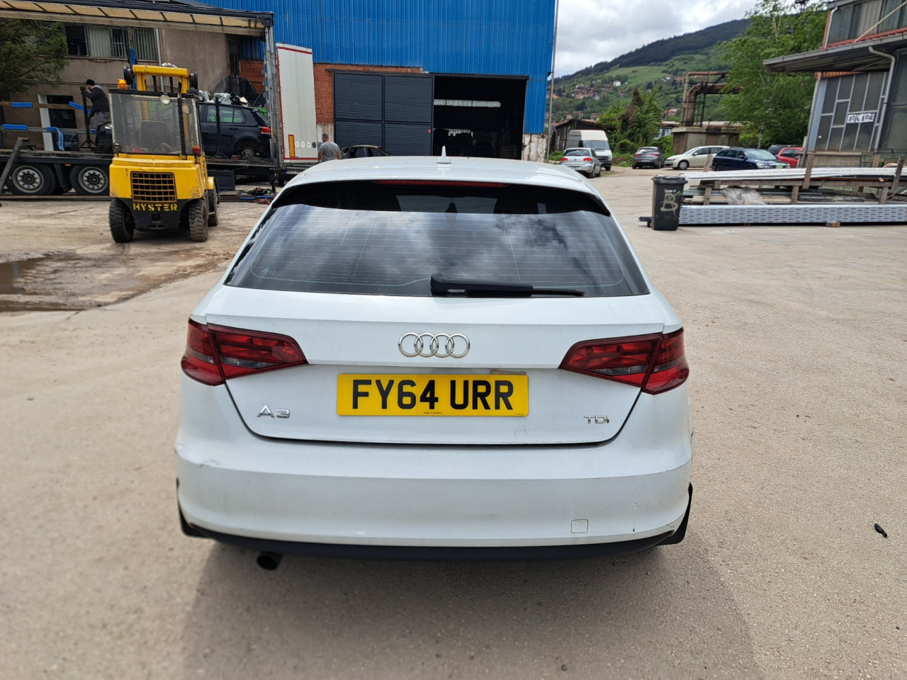 DIJELOVI AUDI A3 8V1/8VA 1.6 DIZEL 81KW MJENJAC MOTOR CRKB 2014