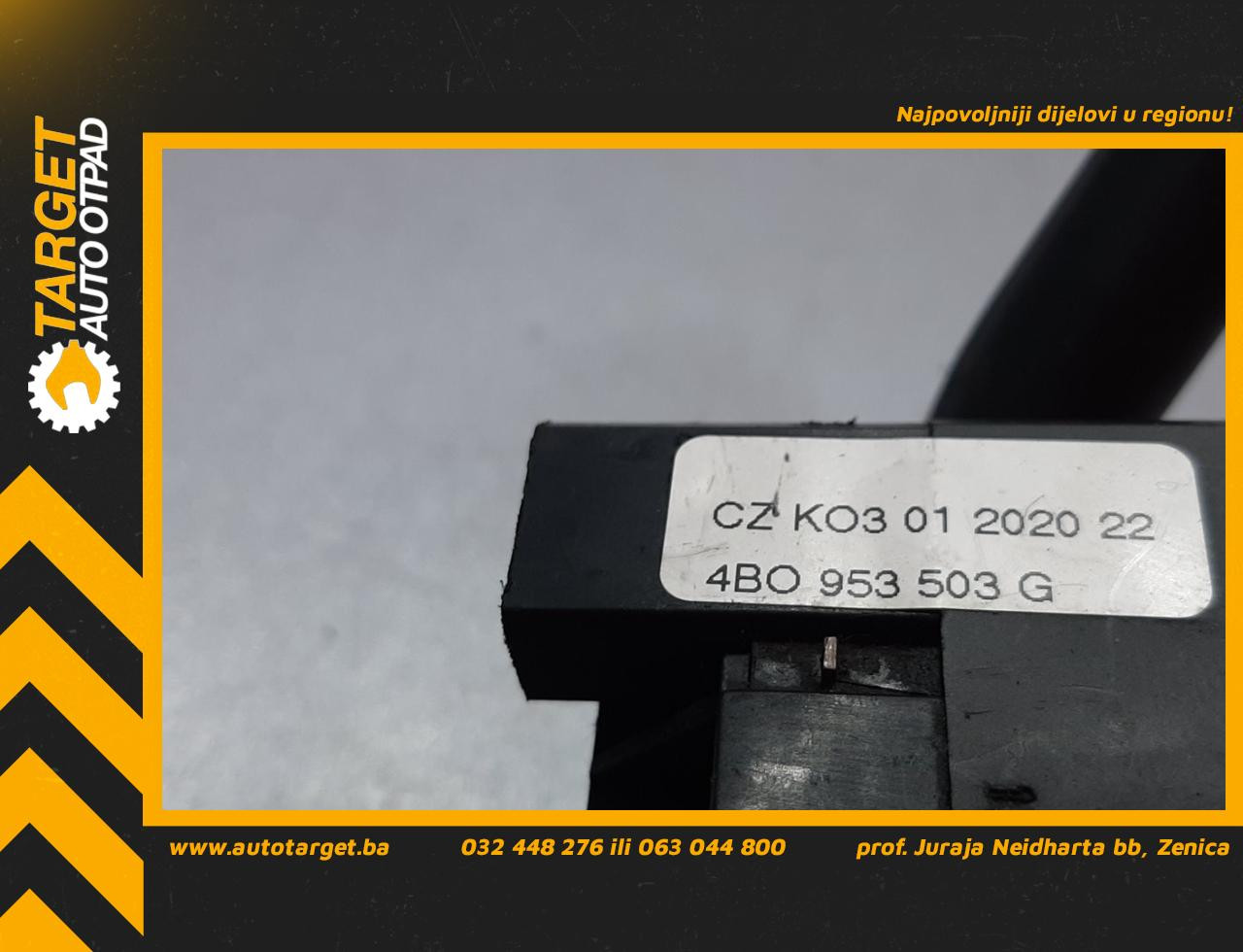 DIJELOVI RUCICE VOLANA AUDI A6 > 01-04 4B0953503G