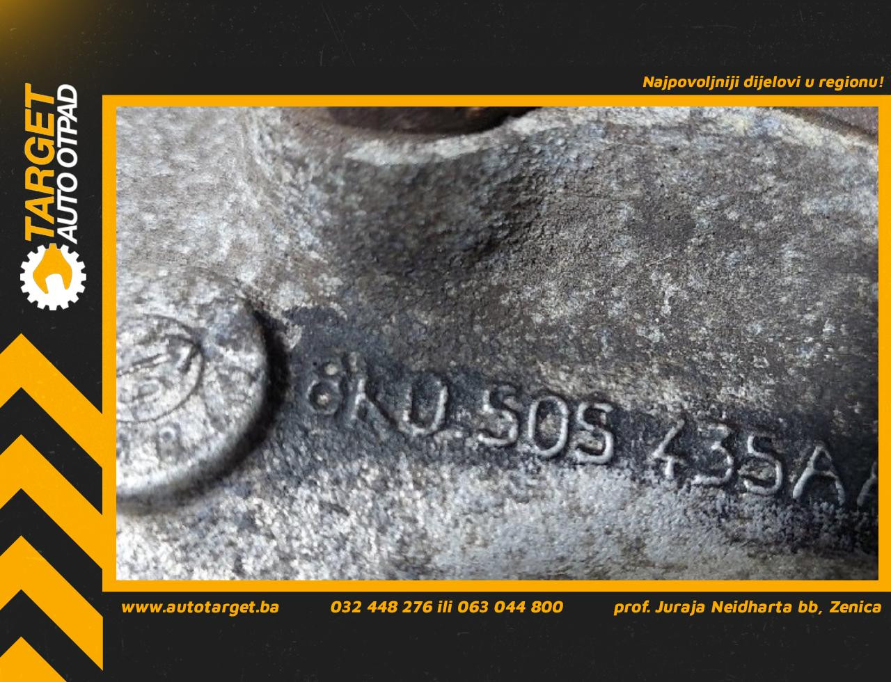 DIJELOVI GLAVCINA AUDI A4 (B8) > 12-15 2.0 8K0505435AA