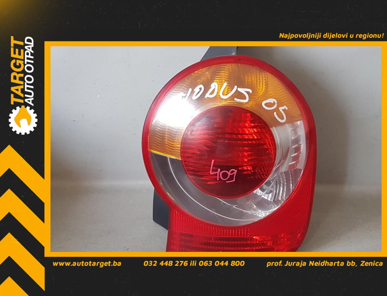 DIJELOVI STOP SVJETLO RENAULT MODUS > 04-07 RN308016