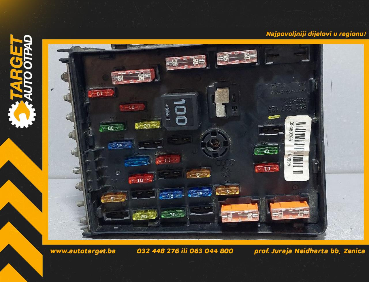 ELEKTRONIKA KUTIJA OSIGURACA VW PASSAT B6 > 05-10 3C093