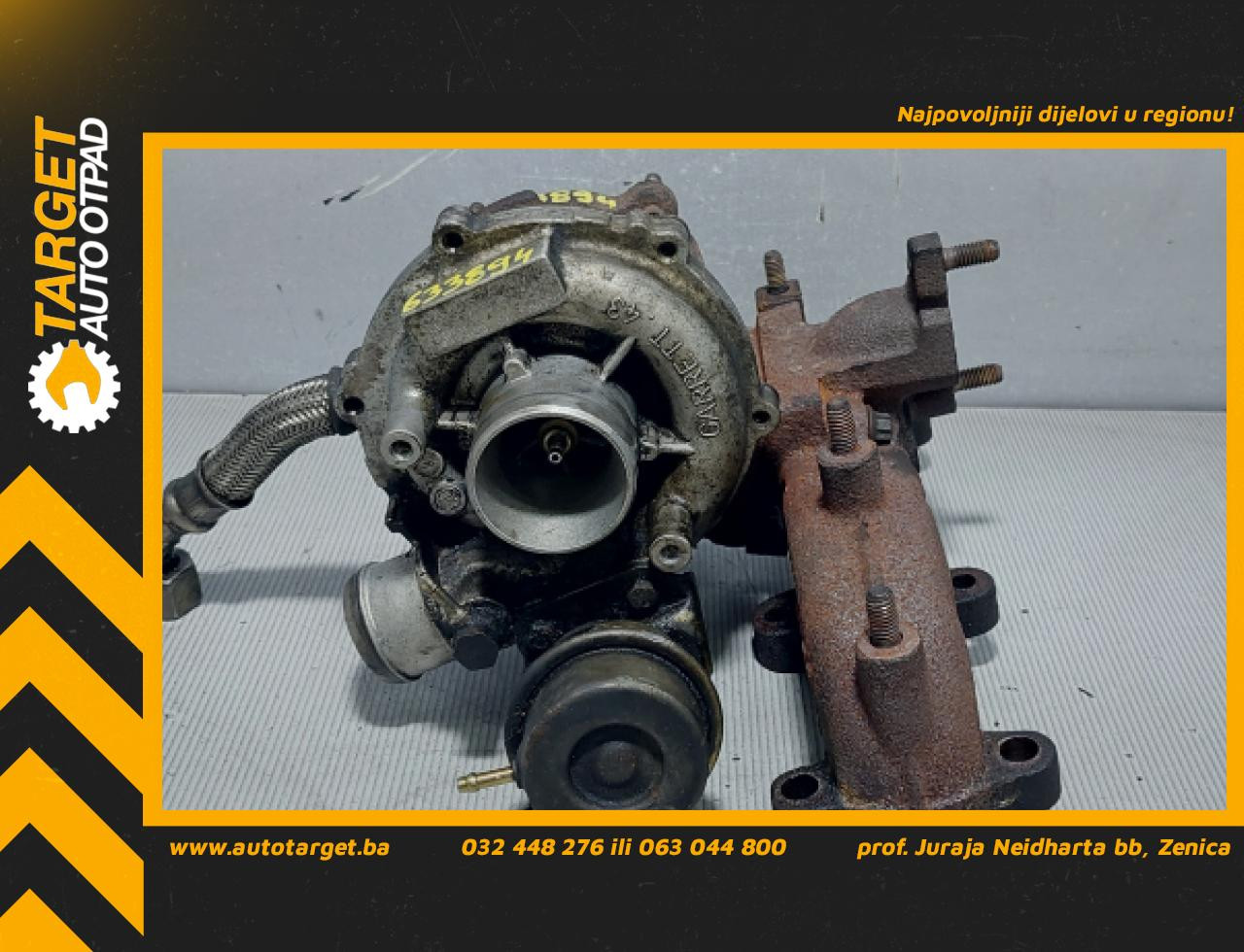 DIJELOVI TURBINA AUDI A2 > 99-05 1.4 045145701