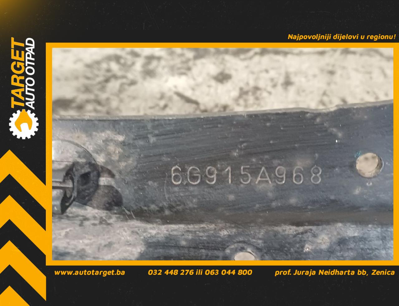 DIJELOVI GLAVCINA VOLVO V70 > 08-11 6G915A968