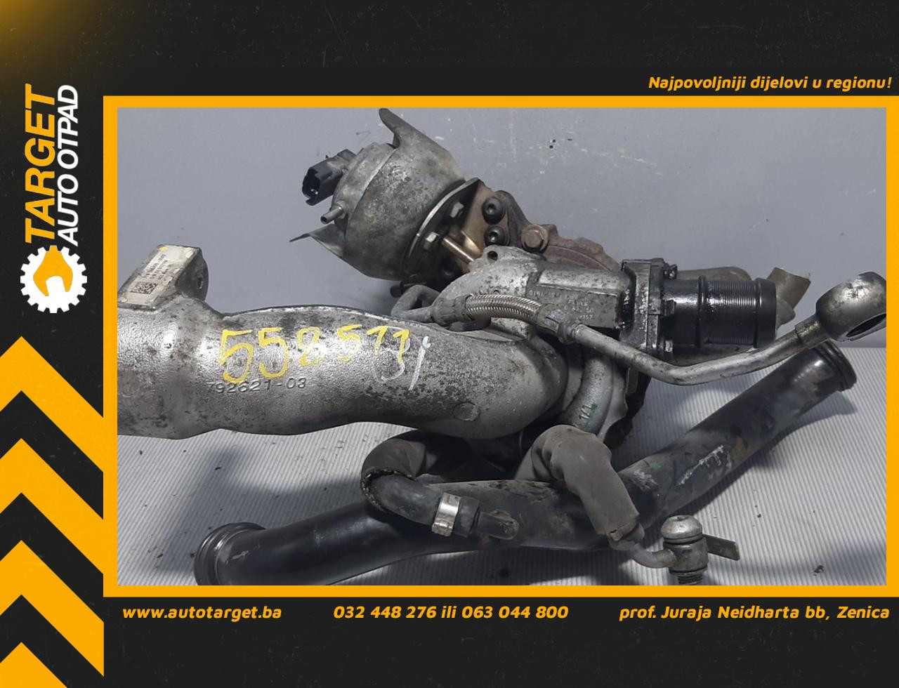 DIJELOVI TURBINA PEUGEOT 508 > 11-14 2.0 9677063180