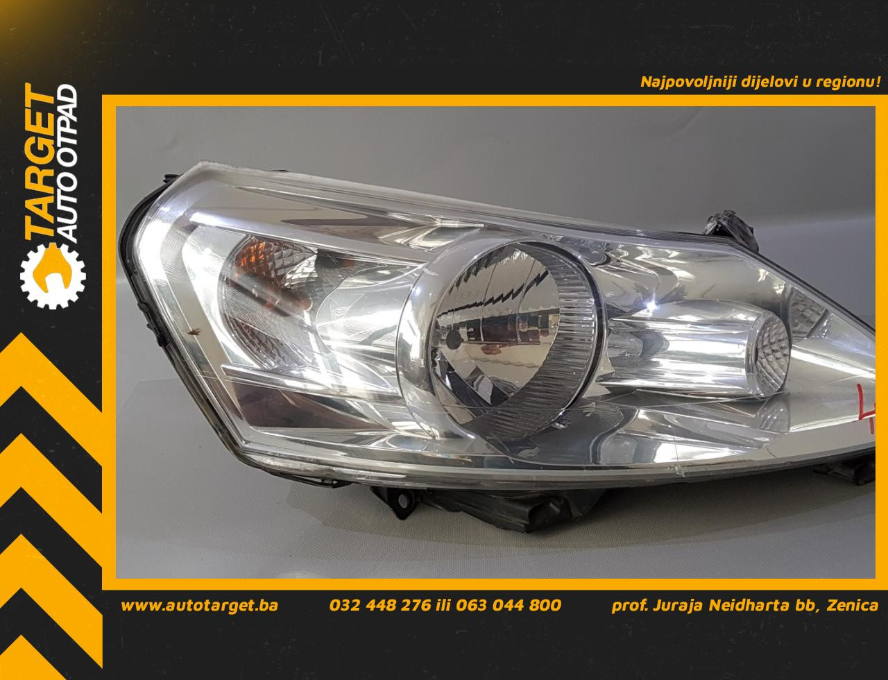 DIJELOVI FAR CITROEN JUMPY > 07-16 89902604