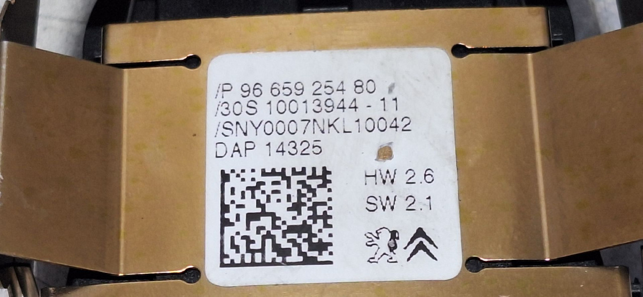 DIJELOVI SENZOR ZA KISU PEUGEOT 508 > 11-14 1.6 9665925480