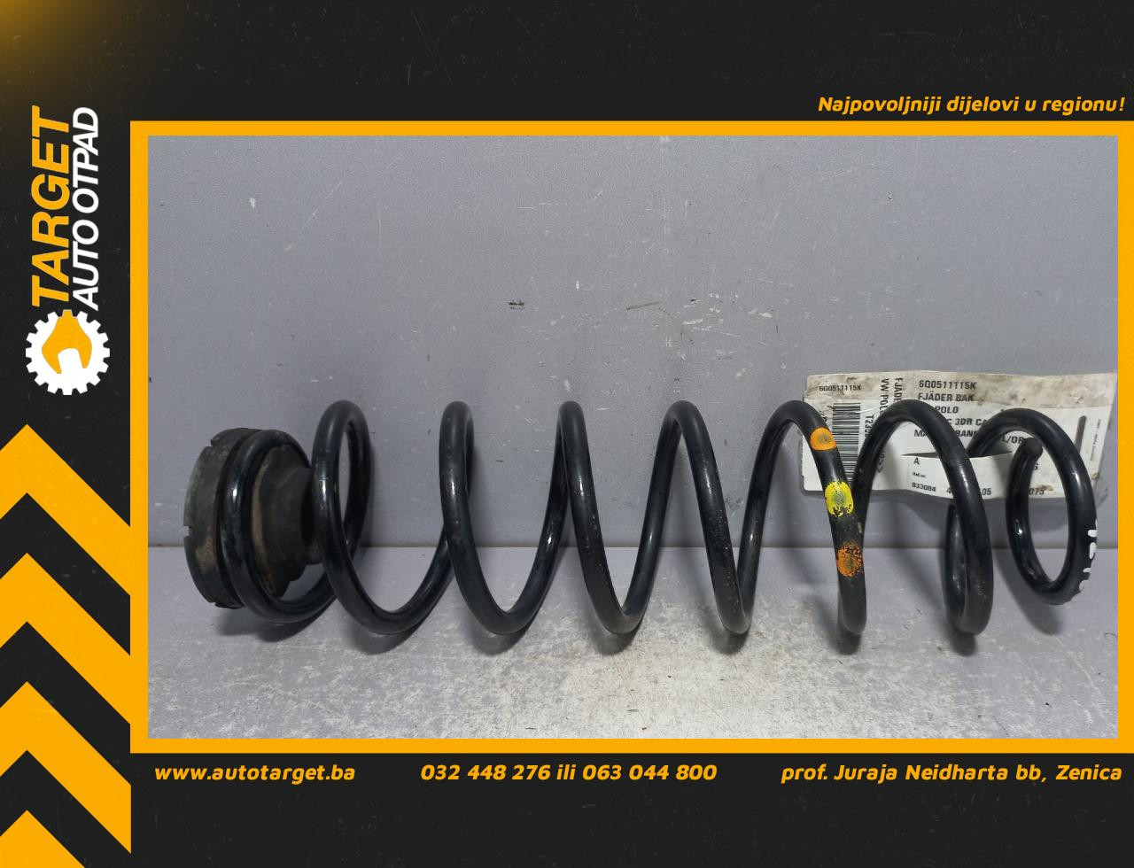 DIJELOVI OPRUGA AMORTIZERA VW POLO > 09-14 6Q0511115K