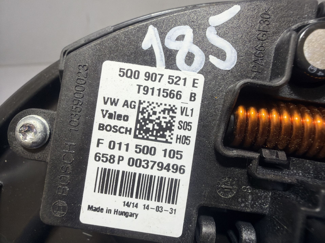 DIJELOVI ELEKTRONIKA REOSTAT VW GOLF 7 > 12-16 1.6 5Q0907521E