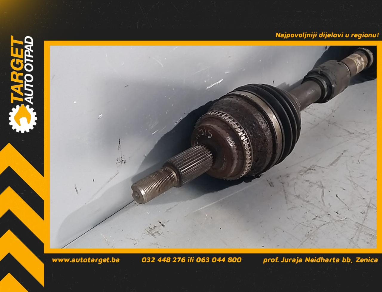 DIJELOVI POLUOSOVINA TOYOTA AVENSIS > 07-09 4341005320