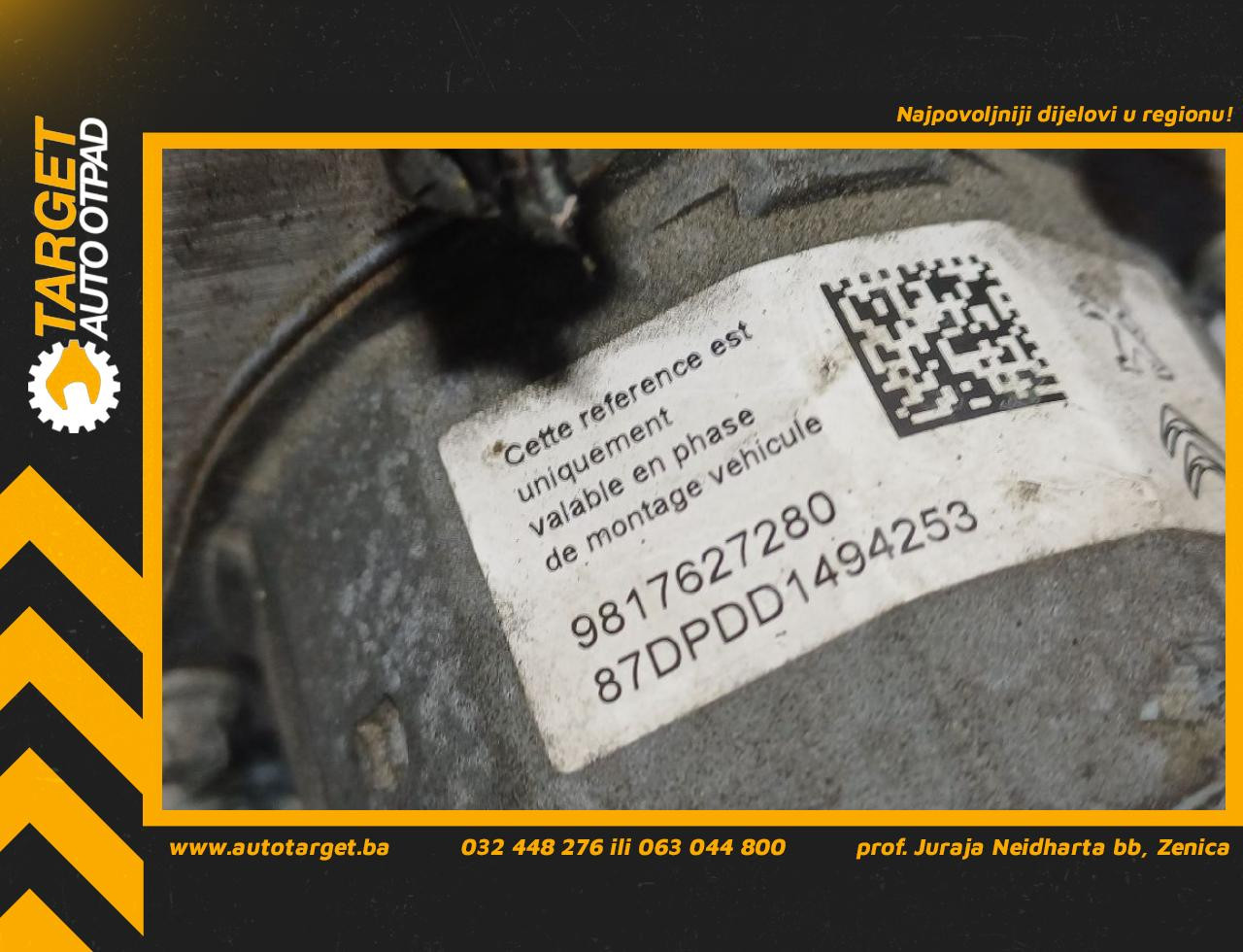 DIJELOVI ABS ELEKTRONIKA PEUGEOT 308 > 13-17 2.0 9817627280
