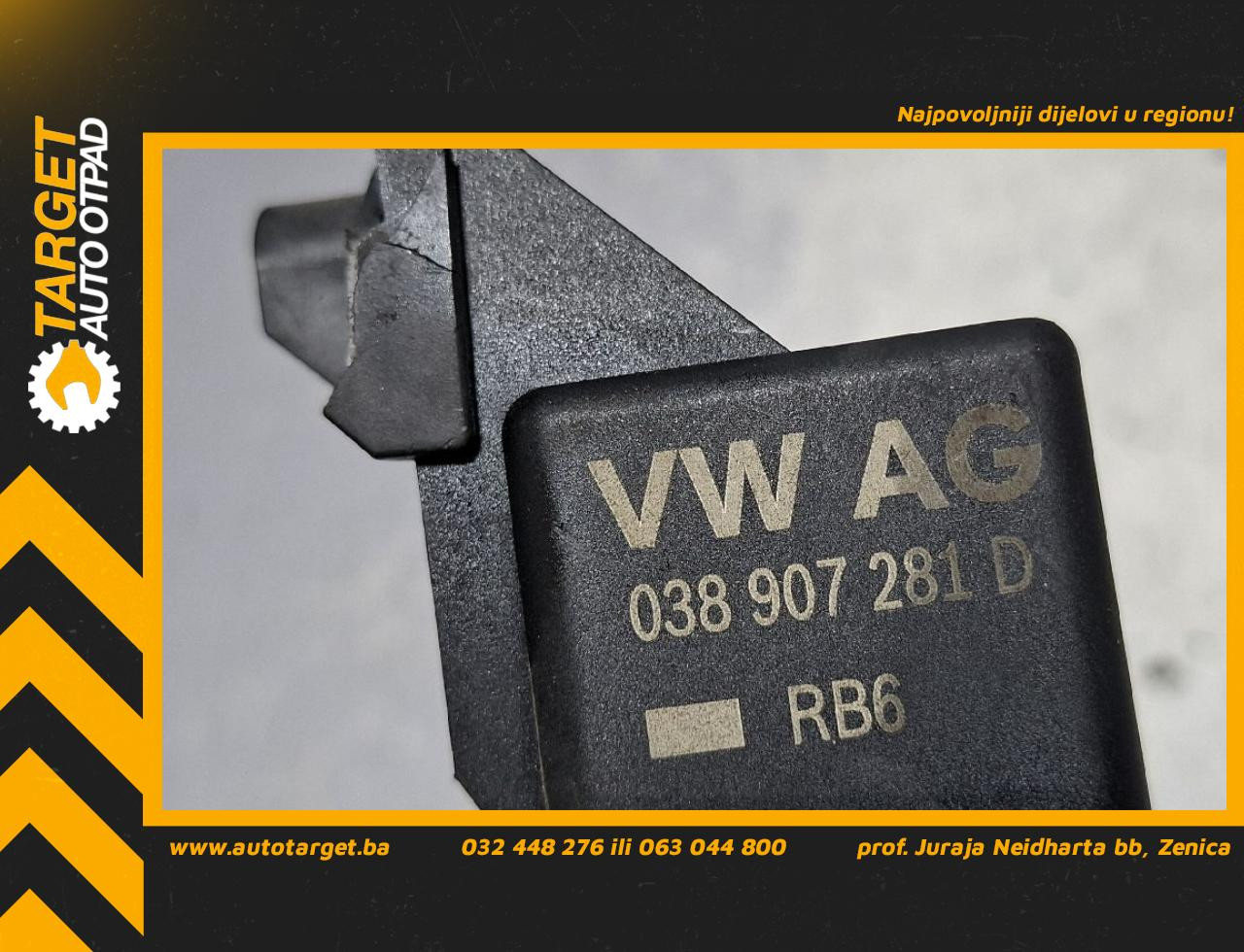DIJELOVI ELEKTRONIKA RELEJ AUDI Q3 > 11-15 2.0 038907281D