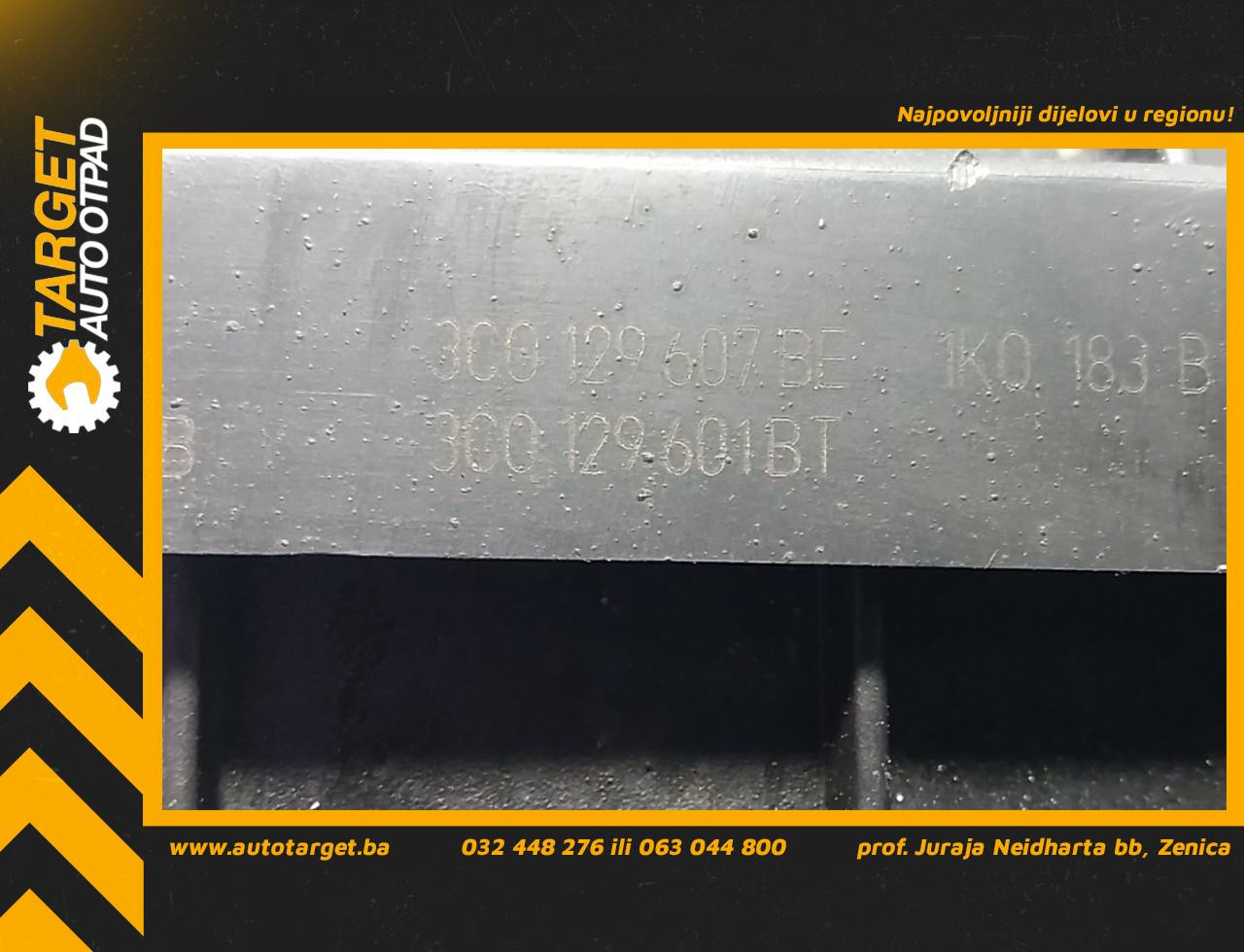 DIJELOVI KUCISTE FILTERA ZRAKA VW CADDY > 10-15 1K0183B
