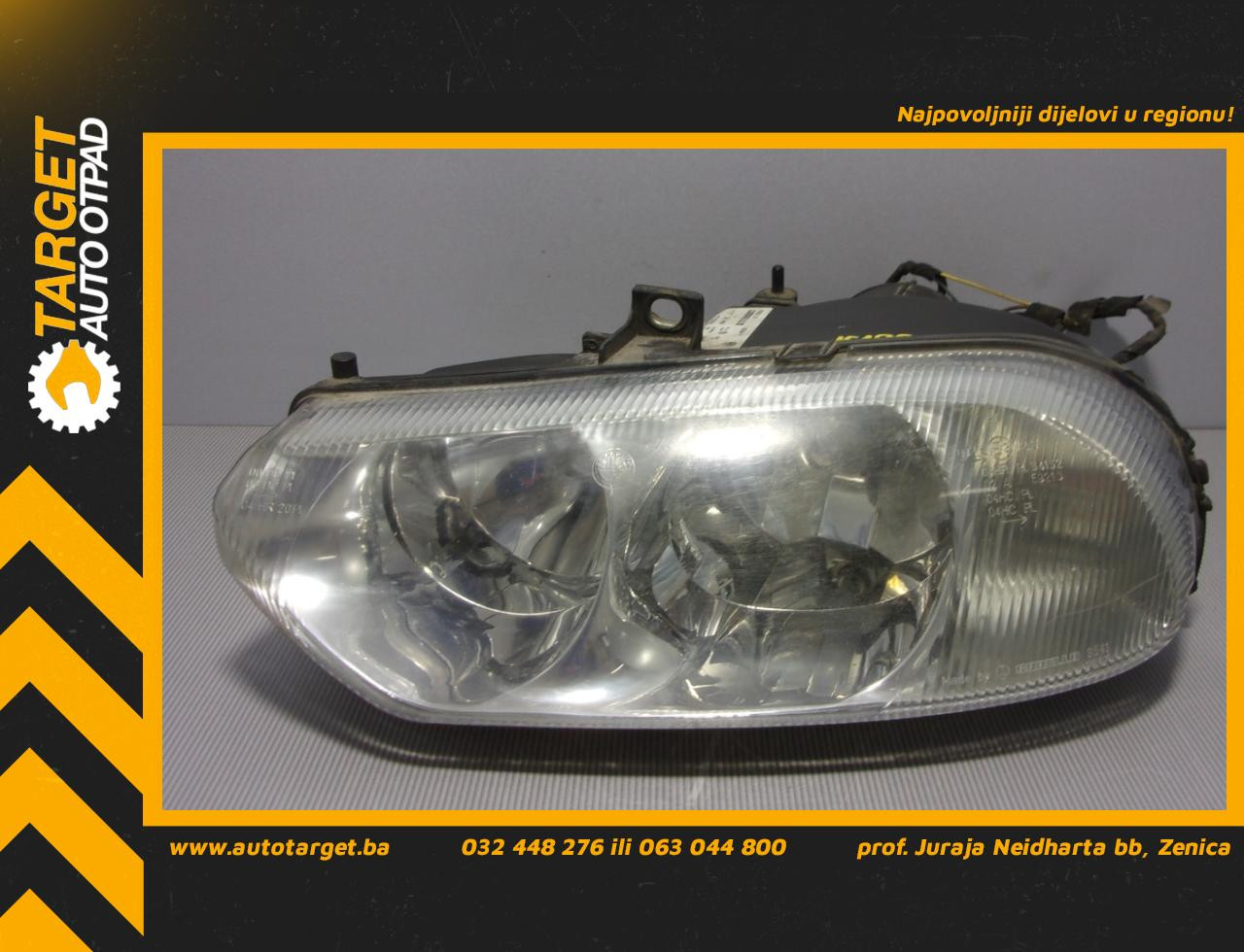 DIJELOVI FAR ALFA ROMEO 156 > 97-03 AA080013 60620135