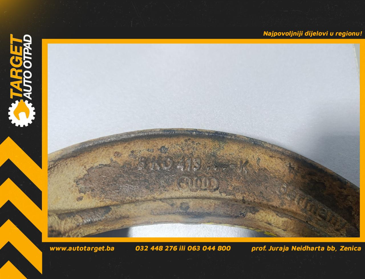 DIJELOVI NOSAC AMORTIZERA AUDI Q5 > 08-11 2.0 8K0413K