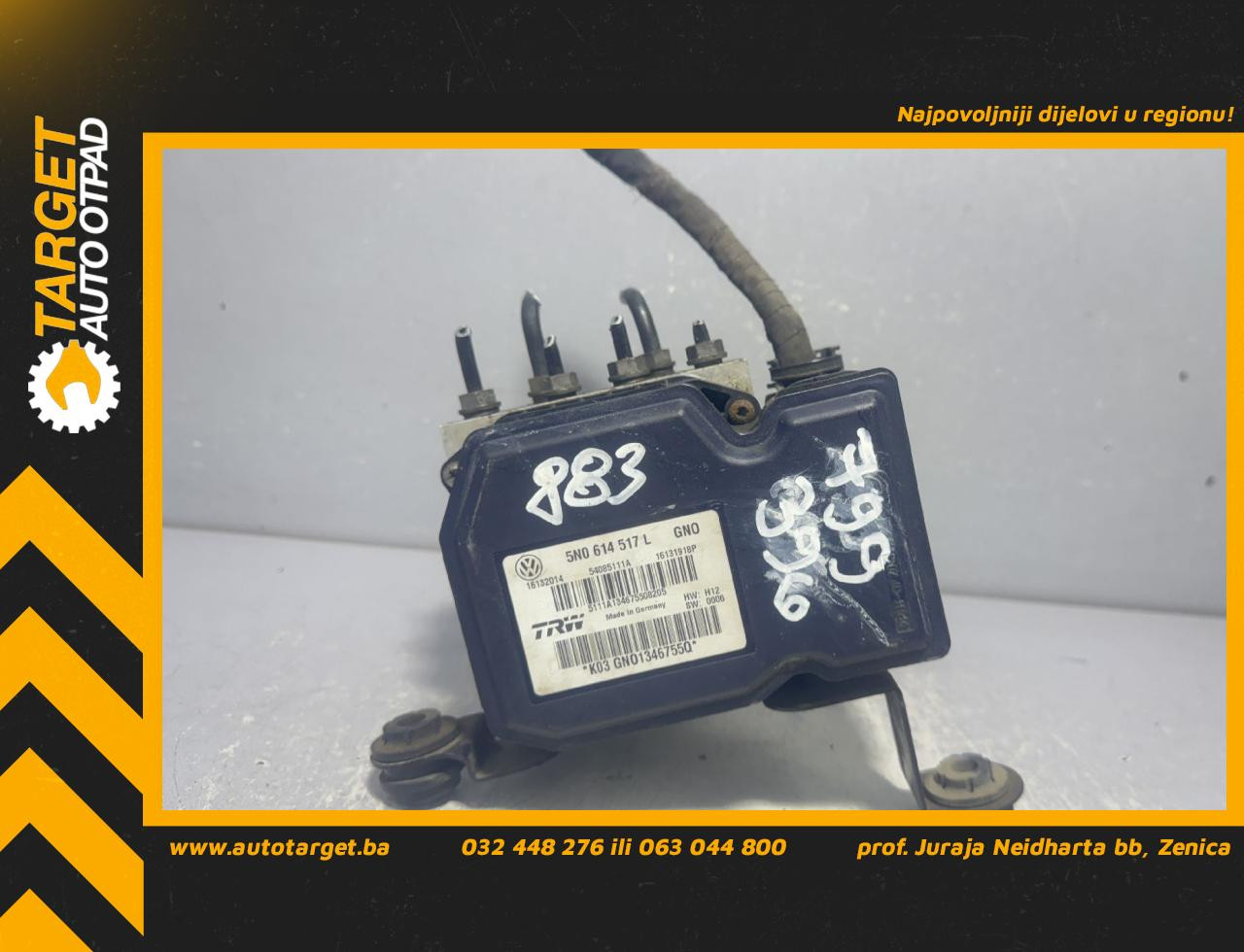 DIJELOVI ABS ELEKTRONIKA VW TIGUAN > 07-11 2.0 5N0614517L