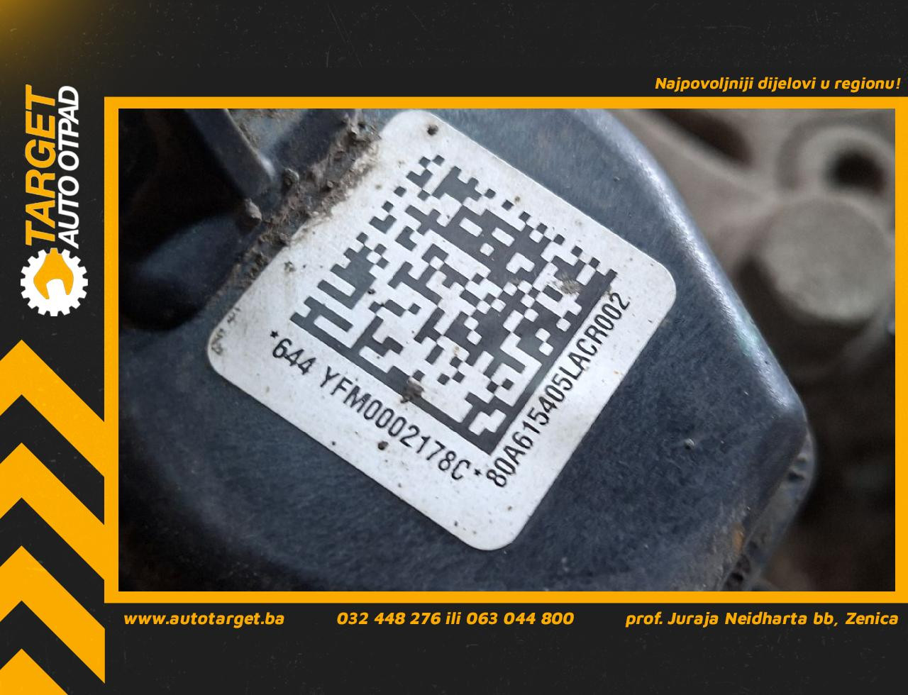 DIJELOVI KOCIONA KLJESTA AUDI Q5 (FY) > 17 - 20  2.0 80A615405LA