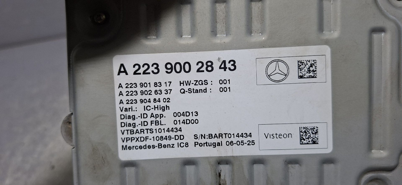 ELEKTRONIKA MODUL MERCEDES S KLASA (W223/V223) > 20- A2239002843