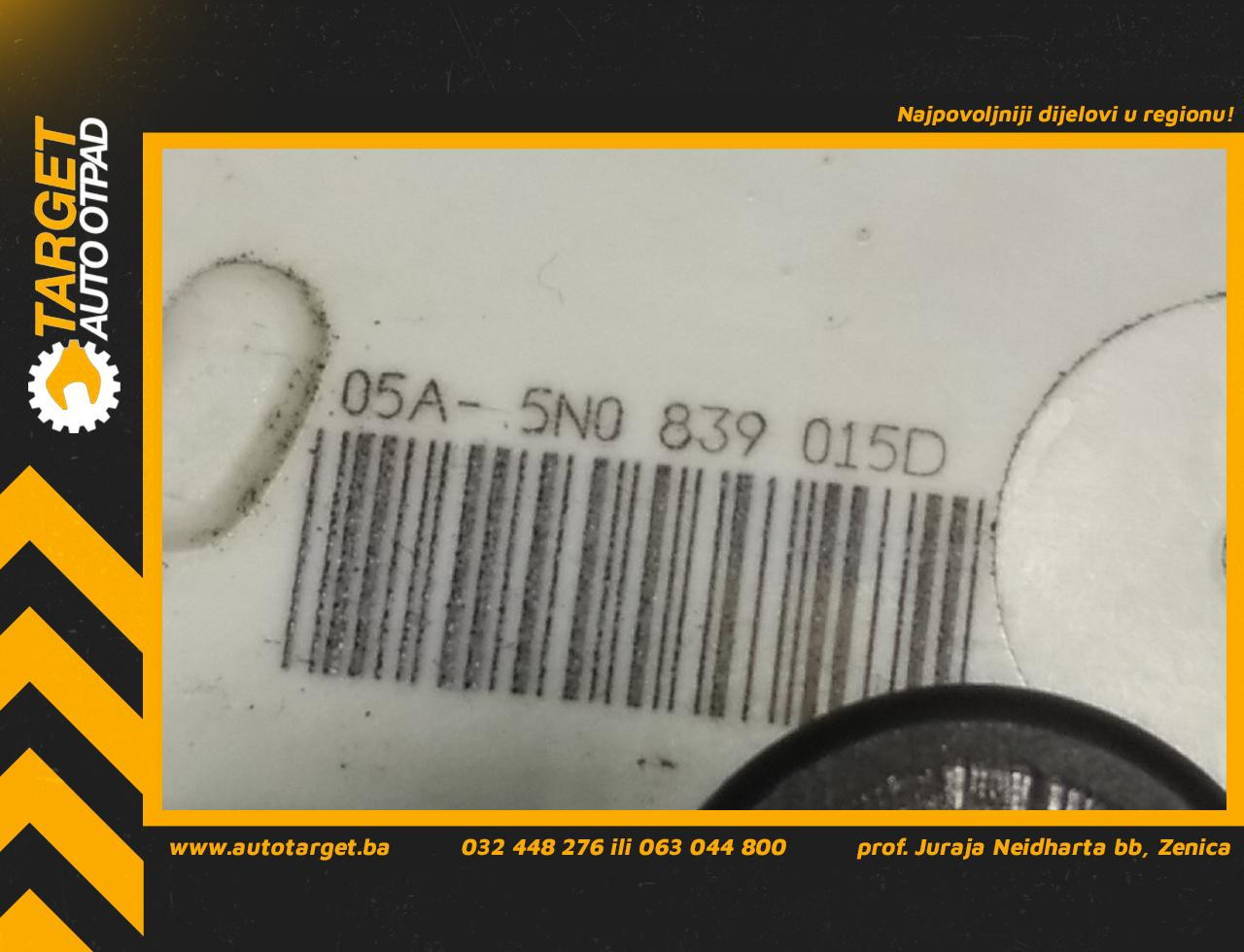 DIJELOVI BRAVA VRATA SKODA SUPERB > 08-13 5N0839015D