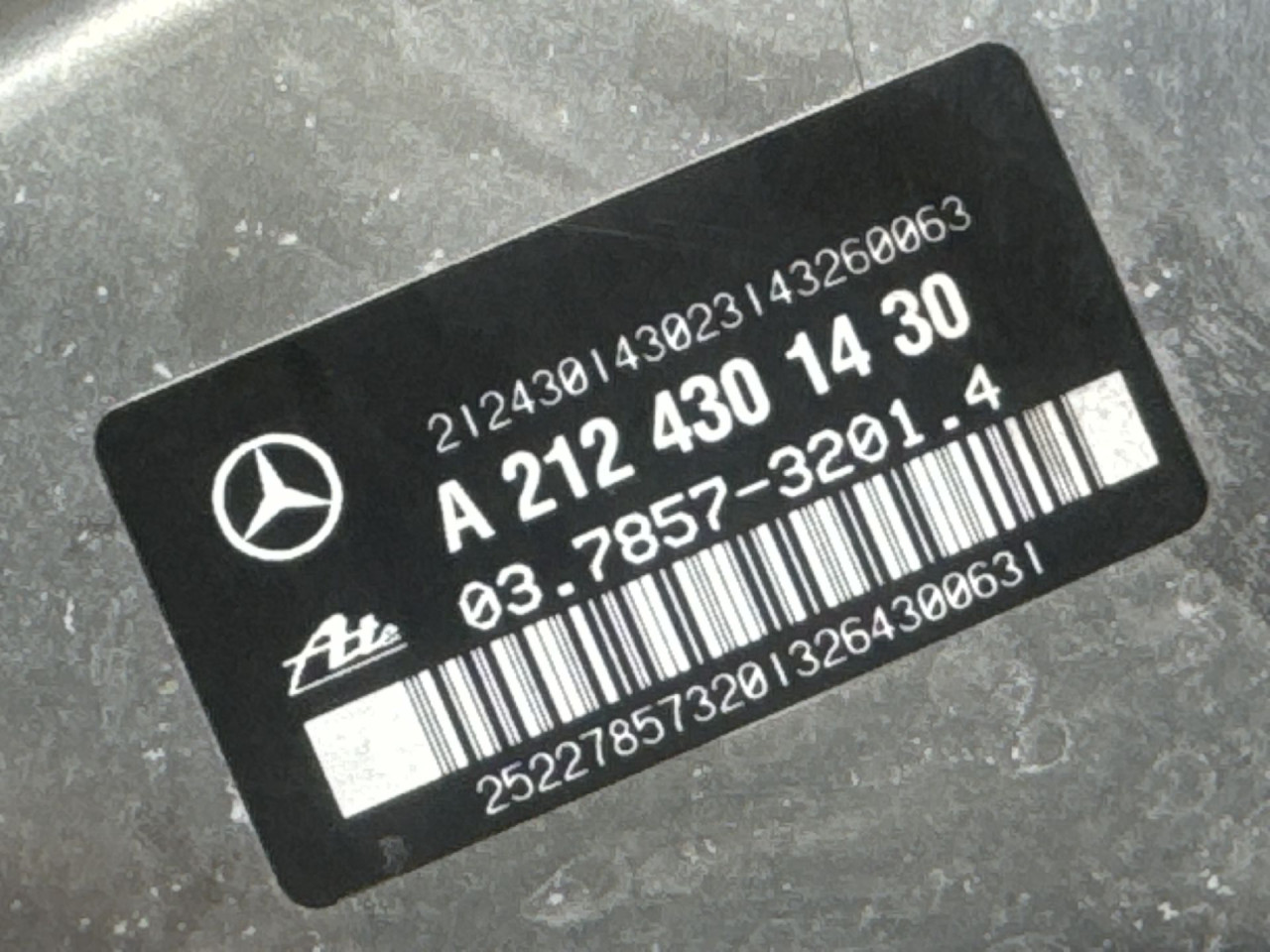 KOCIONI DOBOS MERCEDES E KLASA (W212) > 13-16 A21243014
