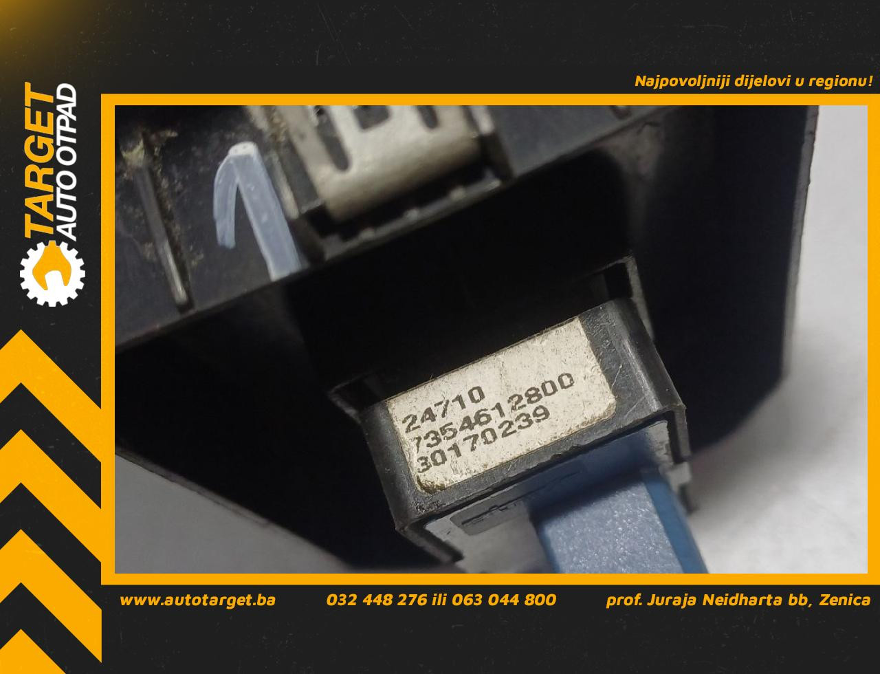 DIJELOVI PREKIDACI PROZORA FIAT FIORINO > 07-16 30170239
